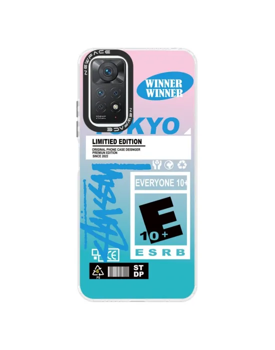 Xiaomi Redmi Note 11 Pro Kılıf Estoril Desenli Kapak - Estoril - 1