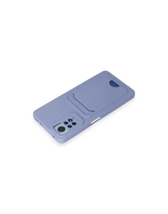 Xiaomi Redmi Note 11 Pro Kılıf Kelvin Kartvizitli Silikon - Lila