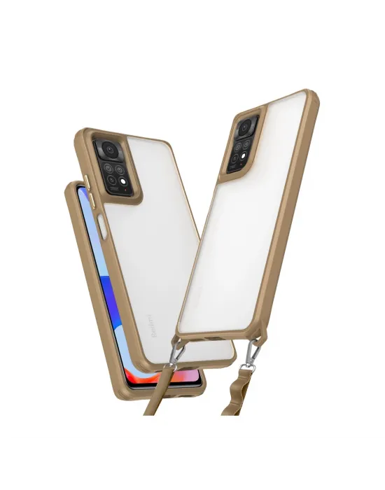 Xiaomi Redmi Note 11 Pro Kılıf Penta Silikon Kılıf - Çöl Titanyum