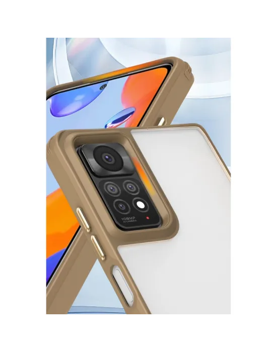 Xiaomi Redmi Note 11 Pro Kılıf Penta Silikon Kılıf - Şeffaf