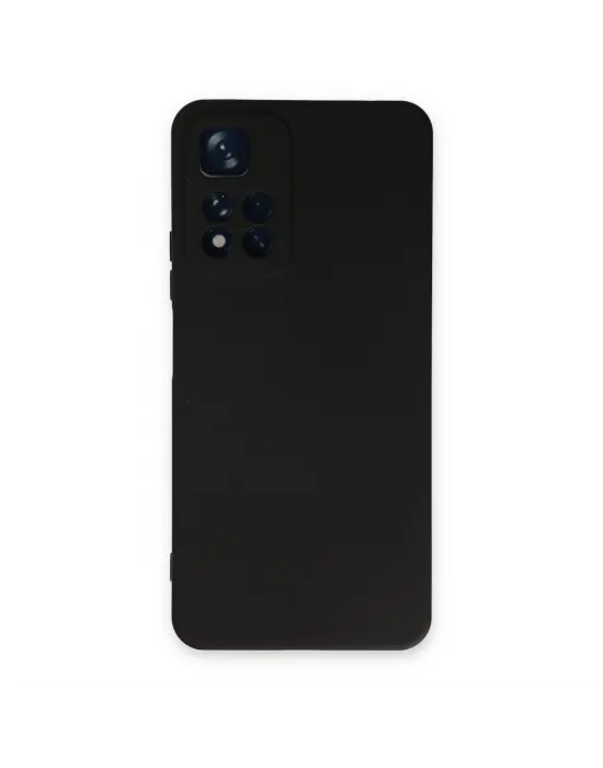 Xiaomi Redmi Note 11 Pro Plus 5g Kılıf Nano İçi Kadife Silikon - Siyah
