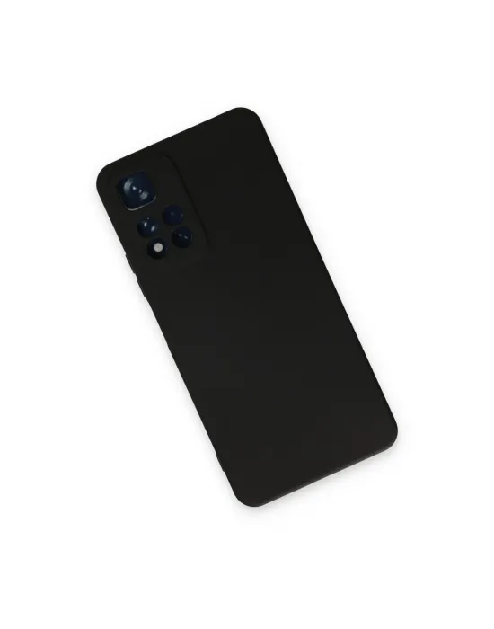 Xiaomi Redmi Note 11 Pro Plus 5g Kılıf Nano İçi Kadife Silikon - Siyah