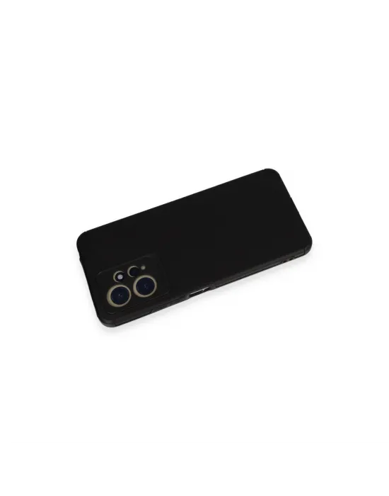 Xiaomi Redmi Note 12 4g Kılıf Loop Deri Silikon - Siyah
