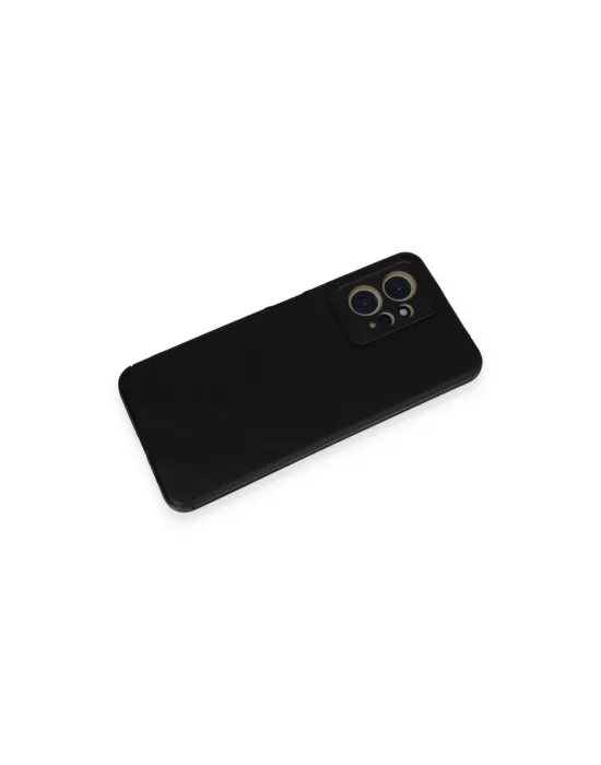 Xiaomi Redmi Note 12 4g Kılıf Loop Deri Silikon - Siyah