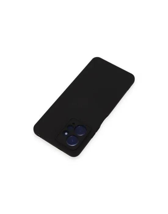 Xiaomi Redmi Note 12 4g Kılıf Nano İçi Kadife Silikon - Siyah
