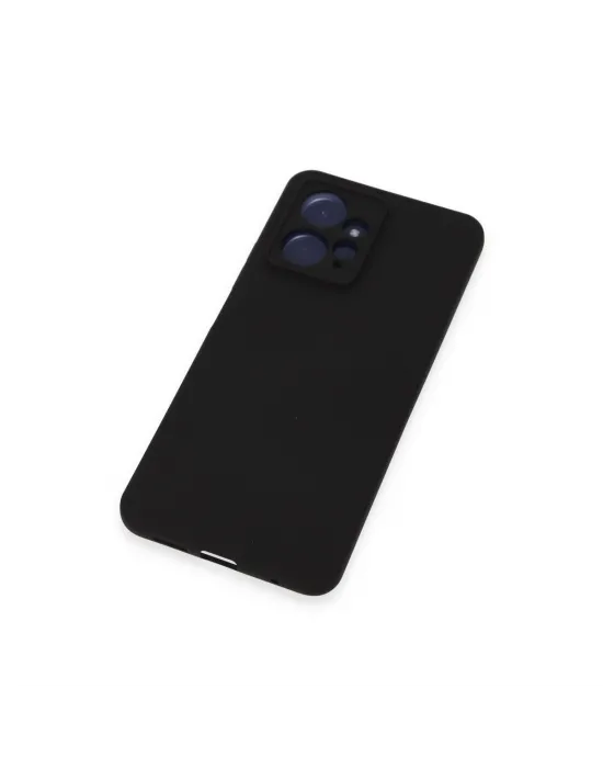 Xiaomi Redmi Note 12 4g Kılıf Nano İçi Kadife Silikon - Siyah
