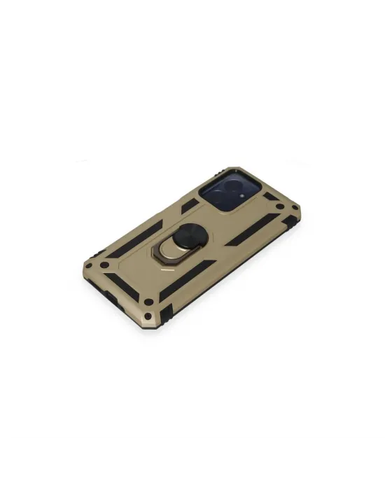 Xiaomi Redmi Note 12 4g Kılıf Sofya Yüzüklü Silikon Kapak - Gold