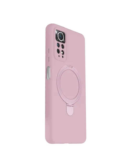 Xiaomi Redmi Note 12 Pro 4g Regal Magsafe Standlı Kapak - Açık Pembe
