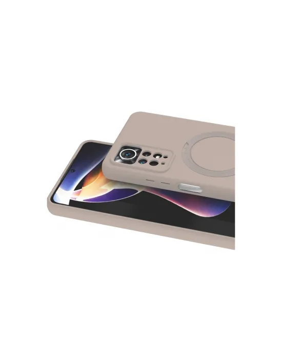 Xiaomi Redmi Note 12 Pro 4g Regal Magsafe Standlı Kapak - Çöl Titanyum