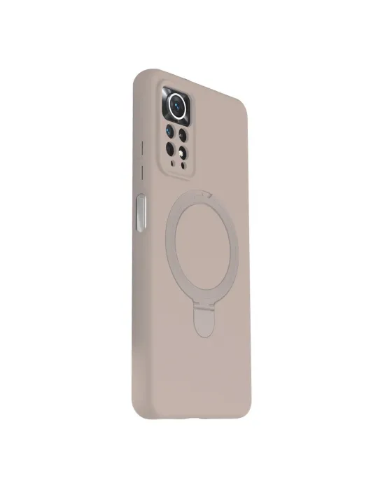 Xiaomi Redmi Note 12 Pro 4g Regal Magsafe Standlı Kapak - Çöl Titanyum