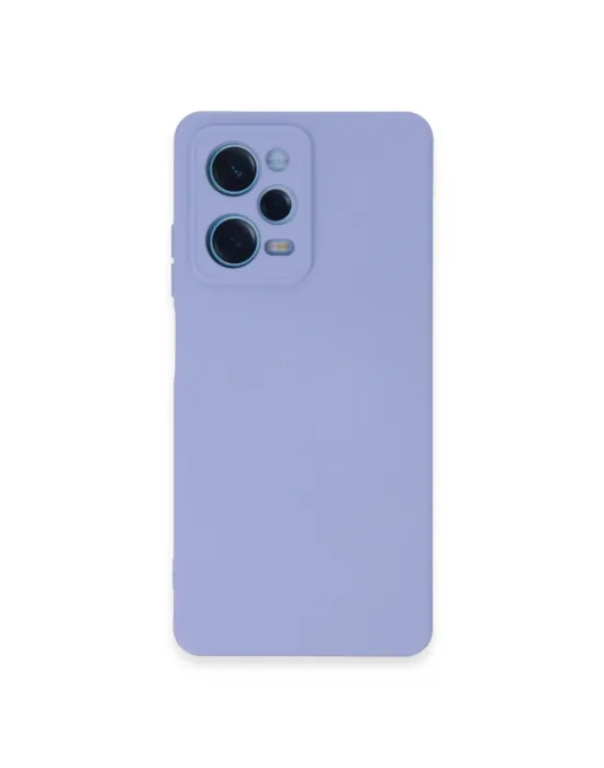 Xiaomi Redmi Note 12 Pro 5g Kılıf Nano İçi Kadife Silikon - Lila