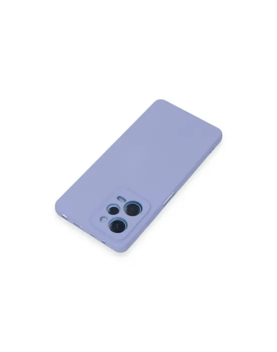 Xiaomi Redmi Note 12 Pro 5g Kılıf Nano İçi Kadife Silikon - Lila