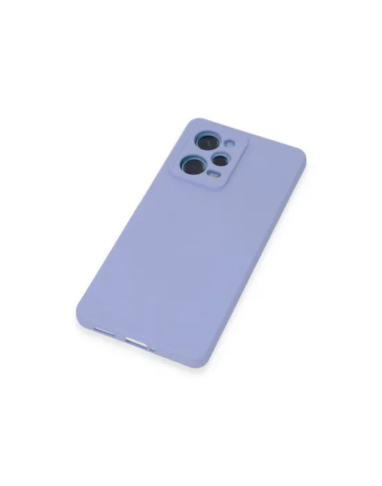 Xiaomi Redmi Note 12 Pro 5g Kılıf Nano İçi Kadife Silikon - Lila