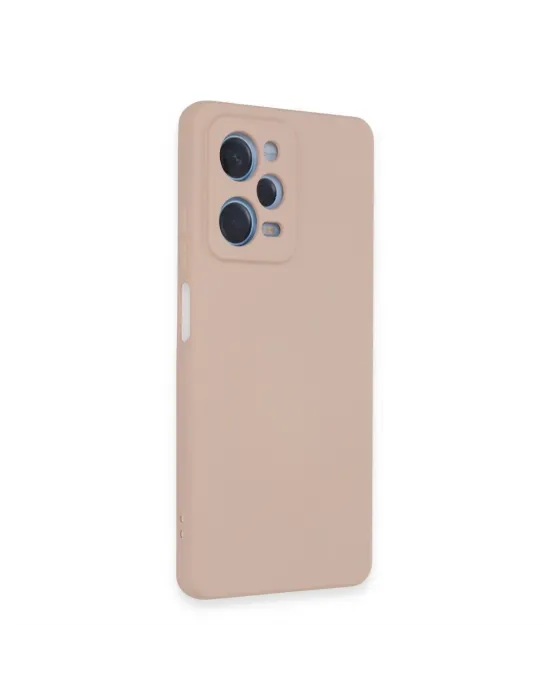 Xiaomi Redmi Note 12 Pro 5g Kılıf Nano İçi Kadife Silikon - Pudra