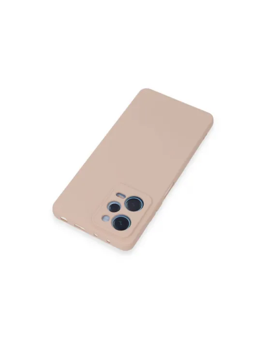 Xiaomi Redmi Note 12 Pro 5g Kılıf Nano İçi Kadife Silikon - Pudra