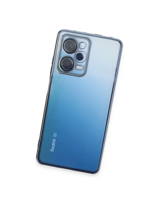 Xiaomi Redmi Note 12 Pro 5g Kılıf Razer Lensli Silikon - Açık Mavi