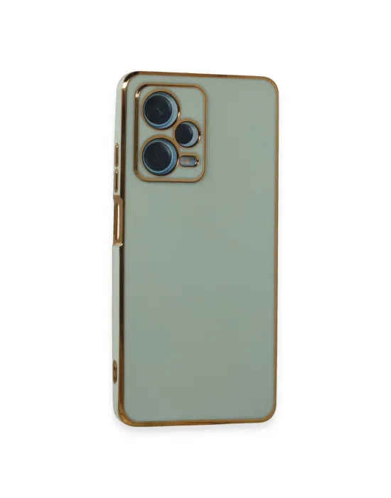 Xiaomi Redmi Note 12 Pro Plus Kılıf Volet Silikon - Açık Yeşil