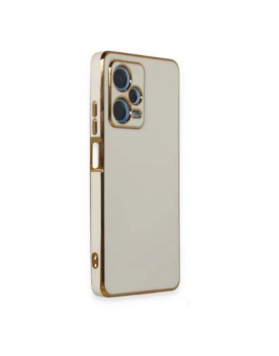 Xiaomi Redmi Note 12 Pro Plus Kılıf Volet Silikon - Beyaz
