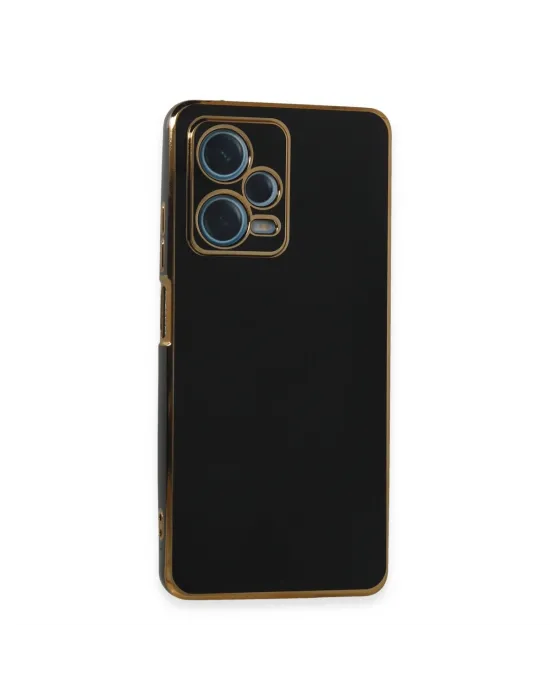 Xiaomi Redmi Note 12 Pro Plus Kılıf Volet Silikon - Siyah