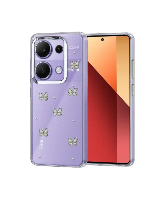 Xiaomi Redmi Note 13 Pro 4g Fiyonk Desenli Kapak - Desen 9