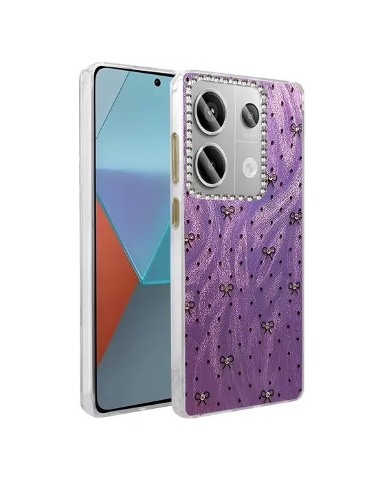 Xiaomi Redmi Note 13 Pro 4g Kılıf Blade Aynalı Desenli Kapak - Desen 2