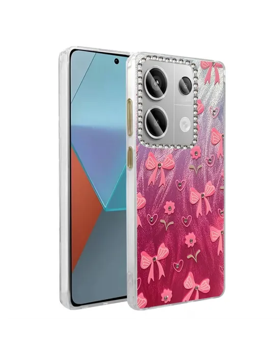Xiaomi Redmi Note 13 Pro 4g Kılıf Blade Aynalı Desenli Kapak - Desen 3