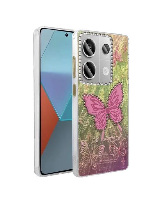 Xiaomi Redmi Note 13 Pro 4g Kılıf Blade Aynalı Desenli Kapak - Desen 5