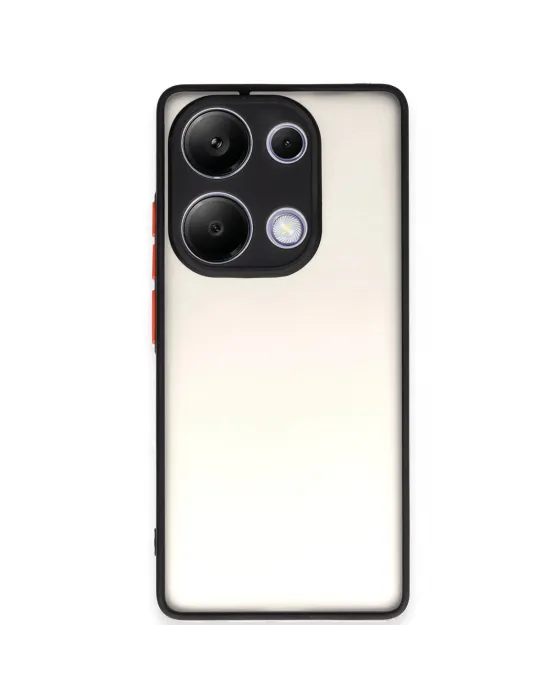 Xiaomi Redmi Note 13 Pro 4g Kılıf Montreal Silikon Kapak - Siyah