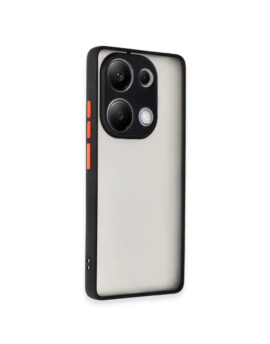 Xiaomi Redmi Note 13 Pro 4g Kılıf Montreal Silikon Kapak - Siyah