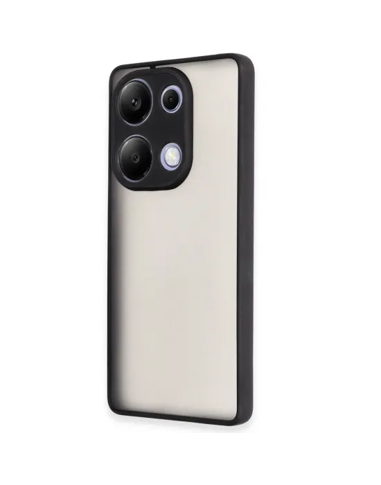 Xiaomi Redmi Note 13 Pro 4g Kılıf Montreal Silikon Kapak - Siyah