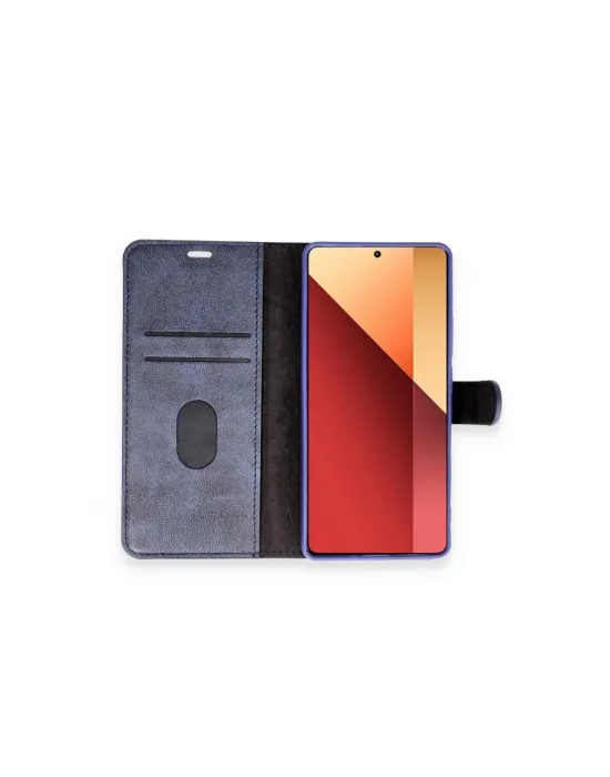 Xiaomi Redmi Note 13 Pro 4g Kılıf Trend S Plus Kapaklı Kılıf - Yeşil