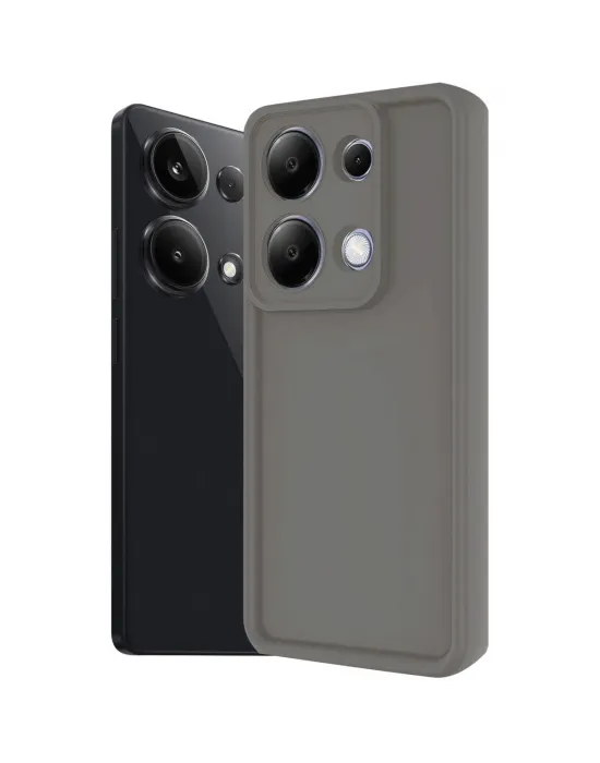Xiaomi Redmi Note 13 Pro 4g Kılıf Viera Silikon - Gri