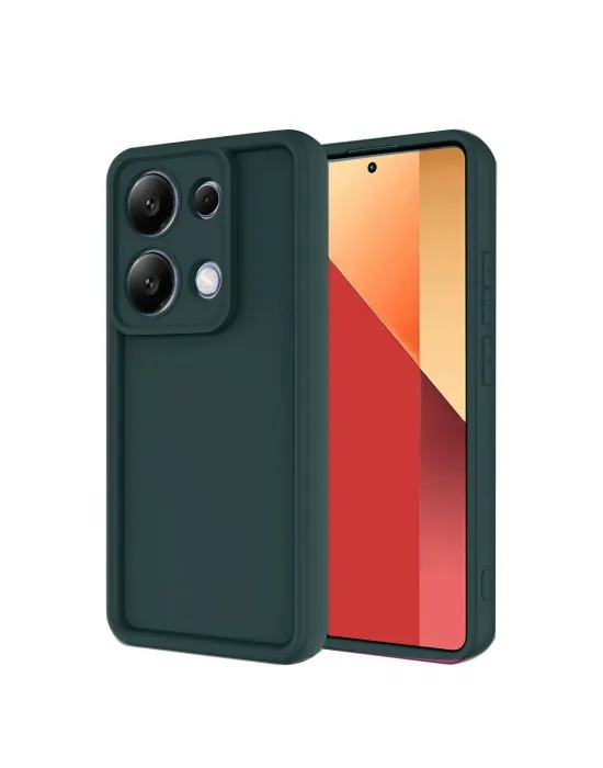 Xiaomi Redmi Note 13 Pro 4g Kılıf Viera Silikon - Koyu Yeşil