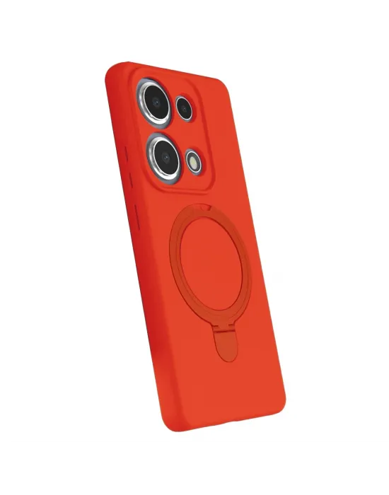 Xiaomi Redmi Note 13 Pro 4g Regal Magsafe Standlı Kapak - Turuncu
