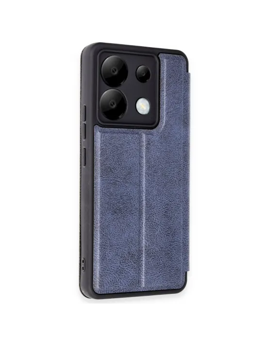 Xiaomi Redmi Note 13 Pro 5g Kılıf Flip Cover - Lacivert