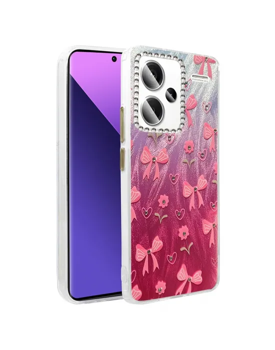 Xiaomi Redmi Note 13 Pro Plus Kılıf Blade Aynalı Desenli Kapak - Desen 3