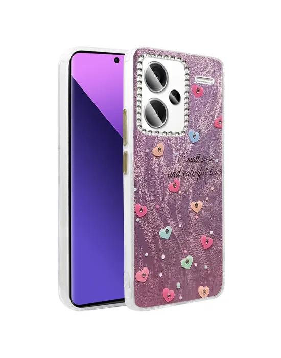 Xiaomi Redmi Note 13 Pro Plus Kılıf Blade Aynalı Desenli Kapak - Desen 8