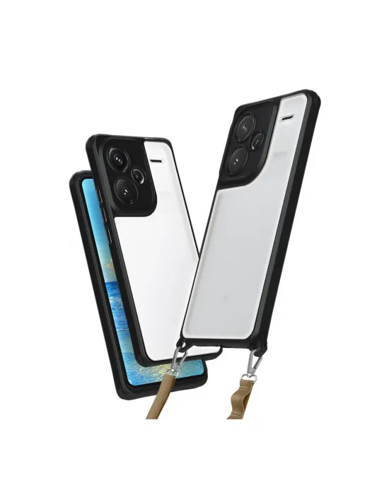Xiaomi Redmi Note 13 Pro Plus Kılıf Penta Silikon Kılıf - Siyah