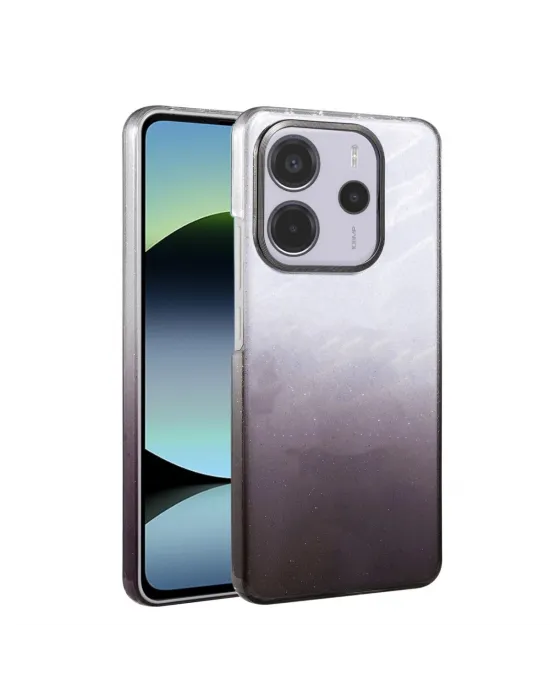Xiaomi Redmi Note 14 4g Glossy Kapak - Siyah