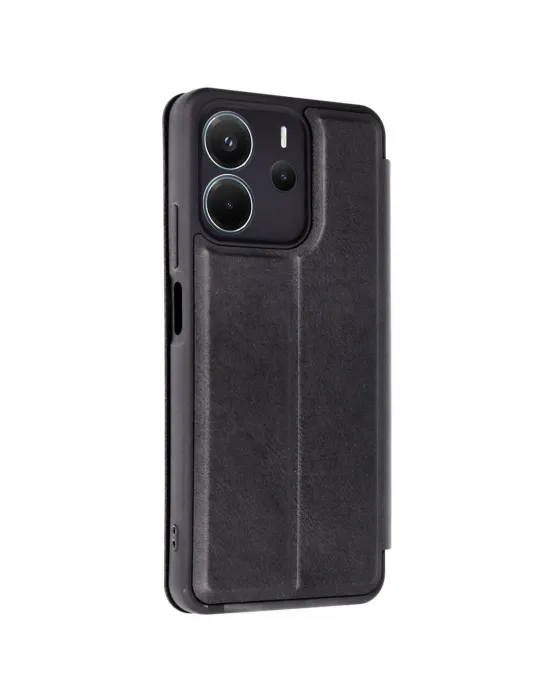 Xiaomi Redmi Note 14 4g Kılıf Flip Cover - Siyah