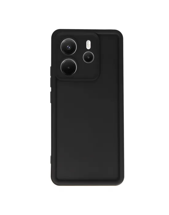 Xiaomi Redmi Note 14 4g Kılıf Viera Silikon - Siyah