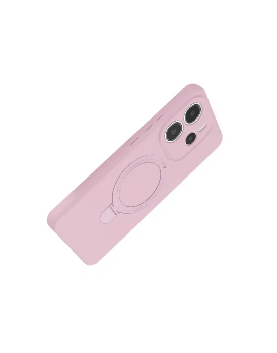 Xiaomi Redmi Note 14 4g Regal Magsafe Standlı Kapak - Açık Pembe
