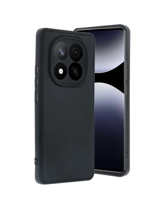 Xiaomi Redmi Note 14 Pro 4g Kılıf Aras Deri Kapak - Siyah