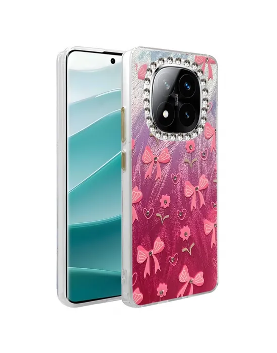Xiaomi Redmi Note 14 Pro 4g Kılıf Blade Aynalı Desenli Kapak - Desen 3