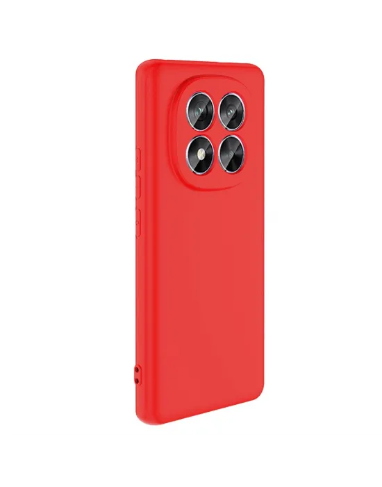 Xiaomi Redmi Note 14 Pro 4g Kılıf First Silikon - Kırmızı