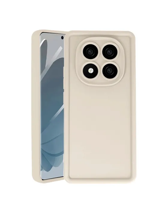Xiaomi Redmi Note 14 Pro 4g Kılıf Viera Silikon - Krem