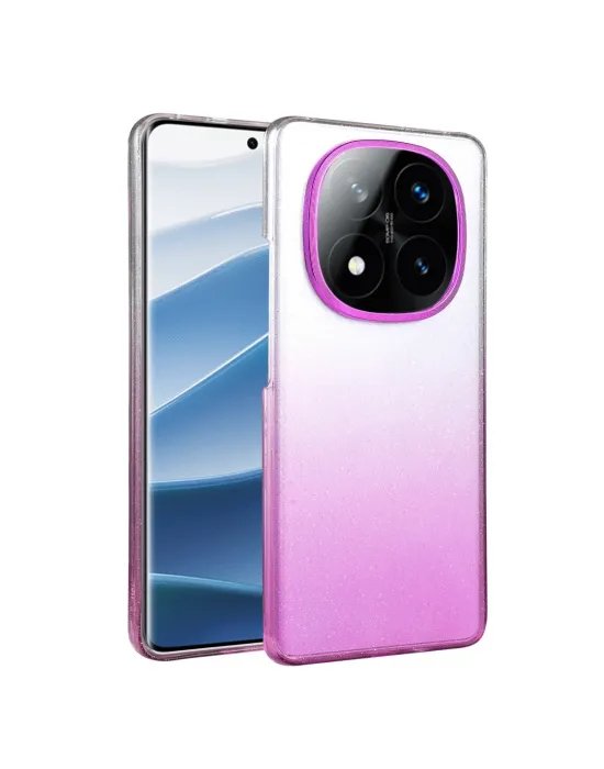 Xiaomi Redmi Note 14 Pro 5g Glossy Kapak - Mor