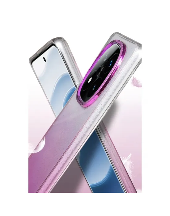 Xiaomi Redmi Note 14 Pro 5g Glossy Kapak - Mor