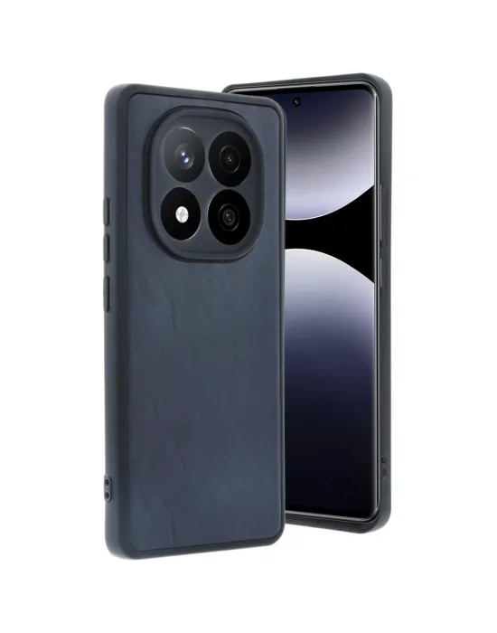 Xiaomi Redmi Note 14 Pro 5g Kılıf Aras Deri Kapak - Lacivert