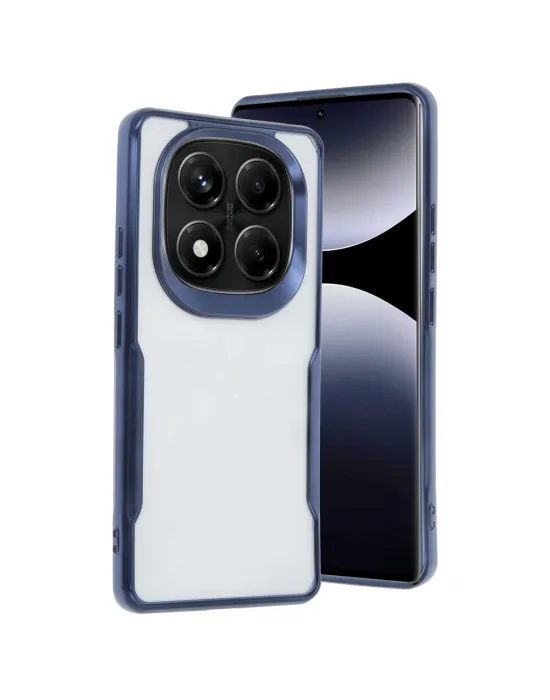 Xiaomi Redmi Note 14 Pro 5g Kılıf Boyi Silikon Kapak - Lacivert